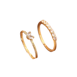 ANNEL® Gold Heart Luxury Ring