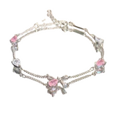 CRYSTAL®  Elegant Crystal Flowers Bracelet