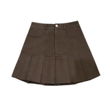 CALANTHA® Vintage High Waist Pleated Skirt