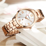 CURREN® Women Old Money Gold Watch