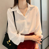 GRAZIA® Casual Chiffon Shirt