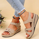 AIKO® Sandals Wedge Buckle