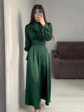 AGATTA® Satin Muslim Dress