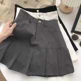 CALANTHA® Vintage High Waist Pleated Skirt