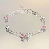 CRYSTAL®  Elegant Crystal Flowers Bracelet